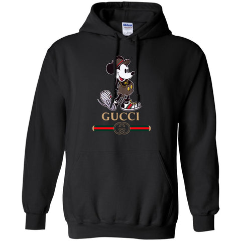 Gucci Mickey Kitty Beauty T-shirt Pullover Hoodie Sweatshirt Black / S Pullover Hoodie Sweatshirt - parenttees