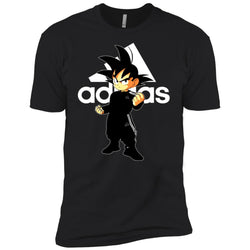 Goku Treding Adidas White T-shirt Men Short Sleeve T-Shirt