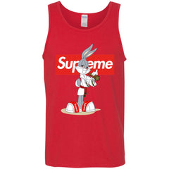 Supreme Rabbit Smoking T-shirt Men Cotton Tank Men Cotton Tank - parenttees