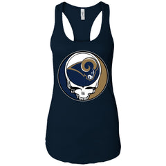 Los Angeles Rams Grateful Dead Steal Your Face Football Nfl Shirts Women Tank Top Women Tank Top - parenttees