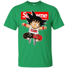 Supreme Dragon Ball Goku T-shirt Men Cotton T-Shirt Men Cotton T-Shirt - parenttees