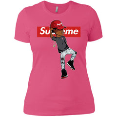 Supreme Marquese Scott T-shirt Women Cotton T-Shirt Women Cotton T-Shirt - parenttees