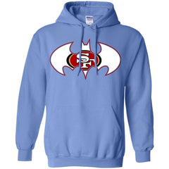 We Are The San Francisco 49ers Batman Nfl Mashup Pullover Hoodie Sweatshirt Pullover Hoodie Sweatshirt - parenttees