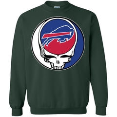 Buffalo Bills Grateful Dead Steal Your Face Football Nfl Shirts Crewneck Pullover Sweatshirt Crewneck Pullover Sweatshirt - parenttees