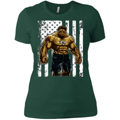 Giants Hulk Jacksonville Jaguars T-shirt Flag Women Cotton T-Shirt Women Cotton T-Shirt - parenttees