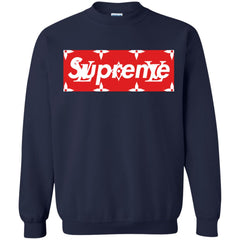 Louis Vuitton Box Supreme T-shirt Crewneck Pullover Sweatshirt Crewneck Pullover Sweatshirt - parenttees