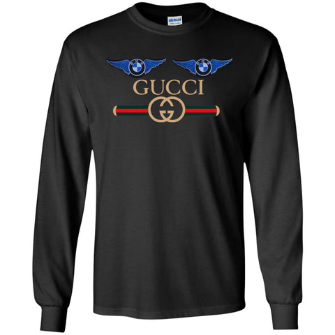 Gucci Bmw Trending T-shirt Men Long Sleeve Shirt Black / S Men Long Sleeve Shirt - parenttees