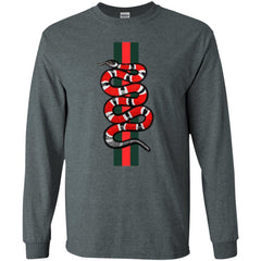 Gucci Snake Hot T-shirt Men Long Sleeve Shirt Men Long Sleeve Shirt - parenttees