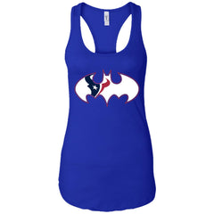 We Are The Houston Texans Batman Nfl Mashup Women Tank Top Women Tank Top - parenttees