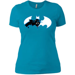 We Are The Carolina Panthers Batman Nfl Mashup Women Cotton T-Shirt Women Cotton T-Shirt - parenttees