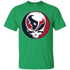 Houston Texans Grateful Dead Steal Your Face Football Nfl Shirts Men Cotton T-Shirt Men Cotton T-Shirt - parenttees