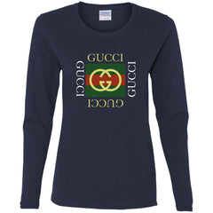 Gucci Logo Gift T-shirt Women Long Sleeve Shirt Women Long Sleeve Shirt - parenttees