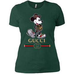 Gucci Mickey Kitty Beauty T-shirt Women Cotton T-Shirt