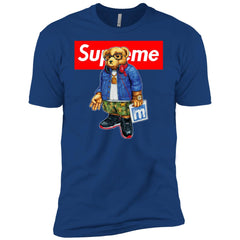 Supreme Bear Style Music T-shirt Men Short Sleeve T-Shirt Men Short Sleeve T-Shirt - parenttees