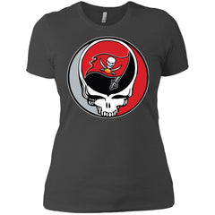 Tampa Bay Buccaneers Grateful Dead Steal Your Face Football Nfl Shirts Women Cotton T-Shirt Women Cotton T-Shirt - parenttees