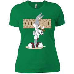 Gucci Rabbit Smoking Funny T-shirt Women Cotton T-Shirt Women Cotton T-Shirt - parenttees