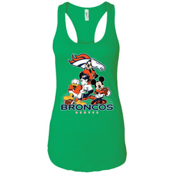 Mickey Mouse Denver Broncos American Football Nfl Sports Shirt Women Tank Top