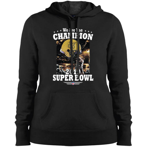 Nfl – New Orleans Saints We Are The Champion 2019 Super Bowl Football Women Hooded Sweatshirt Black / X-Small Women Hooded Sweatshirt - parenttees