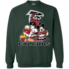 Mickey Mouse Atlanta Falcons American Football Nfl Sports Shirt Crewneck Pullover Sweatshirt Crewneck Pullover Sweatshirt - parenttees