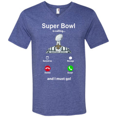 Nfl - Super Bowl Is Calling And I Must Go New Orleans Saints 2019 Football Men V-Neck T-Shirt Men V-Neck T-Shirt - parenttees