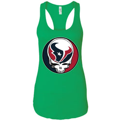 Houston Texans Grateful Dead Steal Your Face Football Nfl Shirts Women Tank Top