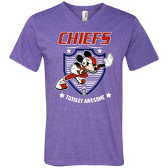 Nfl – Kansas City Chiefs Totally Awesome Mickey Mouse Super Bowl 2019 Football Men V-Neck T-Shirt Men V-Neck T-Shirt - parenttees