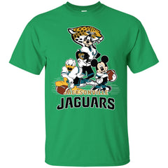 Mickey Mouse Jacksonville Jaguar American Football Nfl Sports Shirt Men Cotton T-Shirt Men Cotton T-Shirt - parenttees