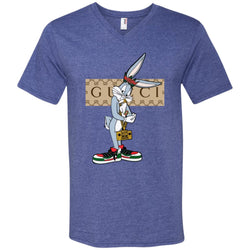 Best Gucci Rabbit T-shirt Men V-Neck T-Shirt