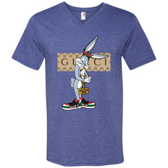 Best Gucci Rabbit T-shirt Men V-Neck T-Shirt Men V-Neck T-Shirt - parenttees