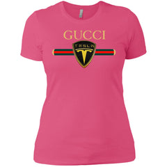 Gucci Tesla T-shirt Women Cotton T-Shirt Women Cotton T-Shirt - parenttees