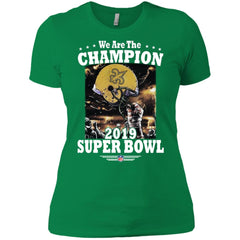 Nfl – New Orleans Saints We Are The Champion 2019 Super Bowl Football Women Cotton T-Shirt Women Cotton T-Shirt - parenttees