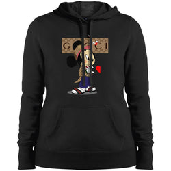 Couple Gucci Mickey Tshirt Valentine's Day Women Hooded Sweatshirt