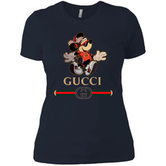 Gucci Mickey Fashion Stylelist Music T-shirt Women Cotton T-Shirt Women Cotton T-Shirt - parenttees