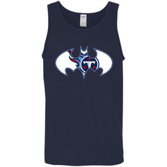 We Are The Tennessee Titans Batman Nfl Mashup Men Cotton Tank Men Cotton Tank - parenttees