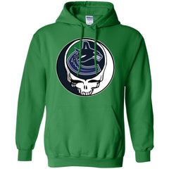 Vancouver Canucks Grateful Dead Steal Your Face Hockey Nhl Shirts Pullover Hoodie Sweatshirt Pullover Hoodie Sweatshirt - parenttees