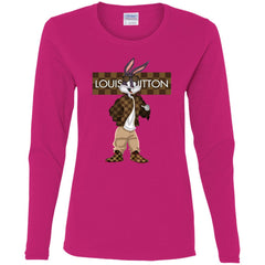 Louis Vuitton Rabbit Beauty T-shirt Women Long Sleeve Shirt Women Long Sleeve Shirt - parenttees