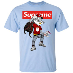 Supreme Rabbit Shirt Men Cotton T-Shirt Men Cotton T-Shirt - parenttees