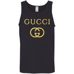 Gucci Logo Vintage Inspired Men Cotton Tank Men Cotton Tank - parenttees