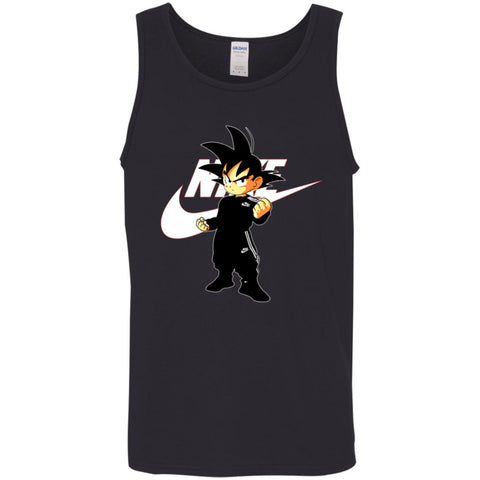 Best Goku Nike Gift Friends T-shirt Men Cotton Tank Black / X-Small T-Shirts - parenttees