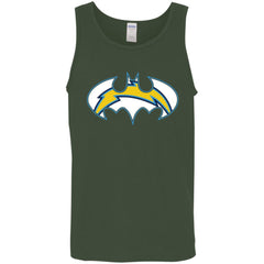 We Are The Los Angeles Chargers Batman Nfl Mashup Men Cotton Tank Men Cotton Tank - parenttees