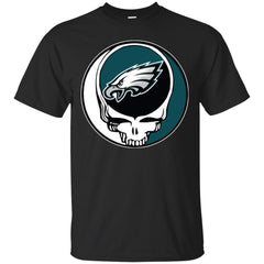 Philadelphia Eagles Grateful Dead Steal Your Face Football Nfl Shirts Men Cotton T-Shirt Men Cotton T-Shirt - parenttees