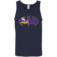 We Are The Minnesota Vikings Batman Nfl Mashup Men Cotton Tank Men Cotton Tank - parenttees