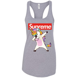 Supreme Unicorn T-shirt Dance Dabbing Unicorn Women Tank Top