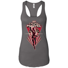 Marvel Captain Marvel Retro Style Flight Women Tank Top Women Tank Top - parenttees