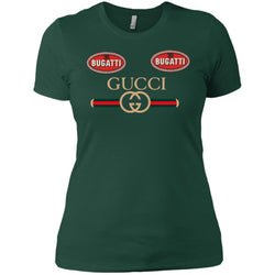 Gucci Dugatti T-shirt Women Cotton T-Shirt