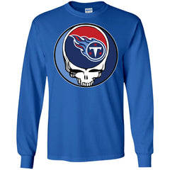 Tennessee Titans Grateful Dead Steal Your Face Football Nfl Shirts Men Long Sleeve Shirt Men Long Sleeve Shirt - parenttees