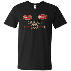 Gucci Dugatti T-shirt Men V-Neck T-Shirt