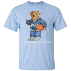 Polo Bear Ralph Lauren Men Cotton T-Shirt Men Cotton T-Shirt - parenttees