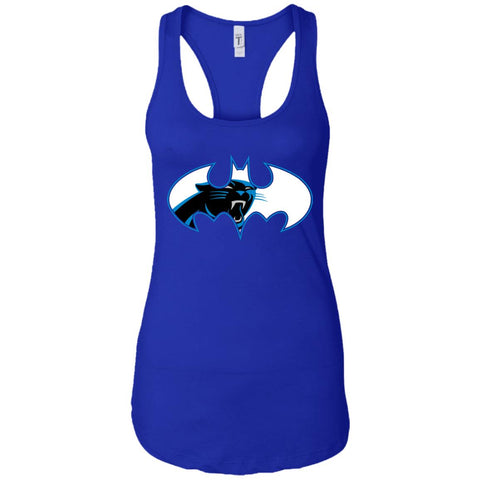 We Are The Carolina Panthers Batman Nfl Mashup Women Tank Top Royal / X-Small Women Tank Top - parenttees