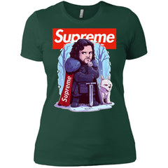 Supreme Game Of Thrones T-shirt Women Cotton T-Shirt Women Cotton T-Shirt - parenttees